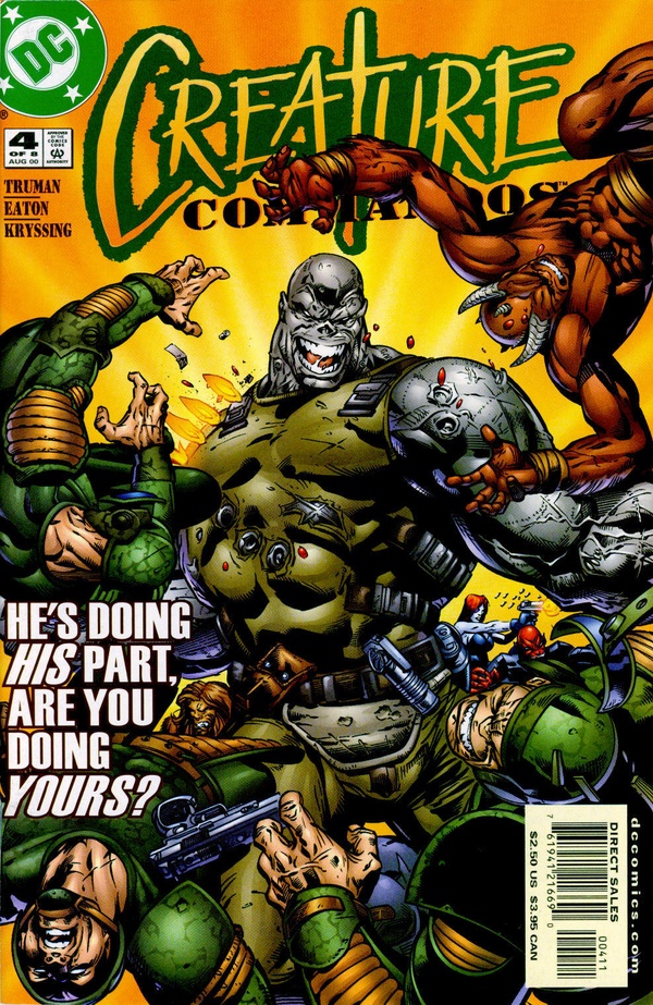 Creature Commandos #4 cover