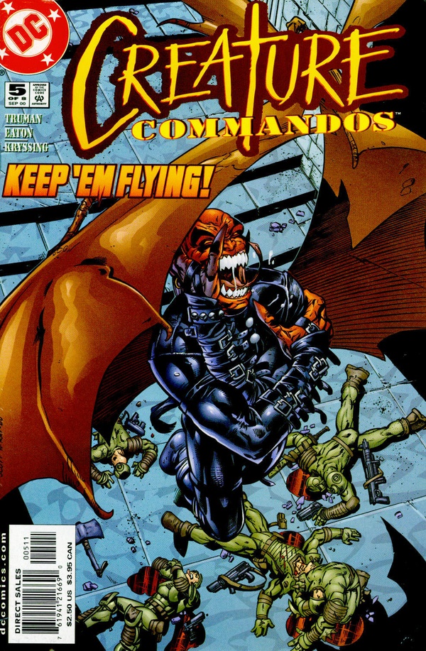 Creature Commandos #5 cover