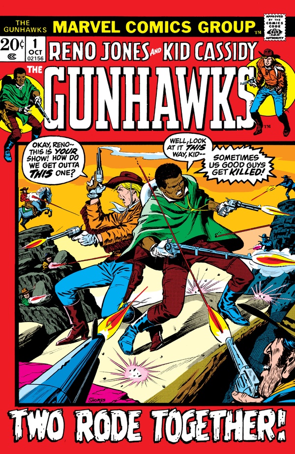 Gunhawks #1 cover