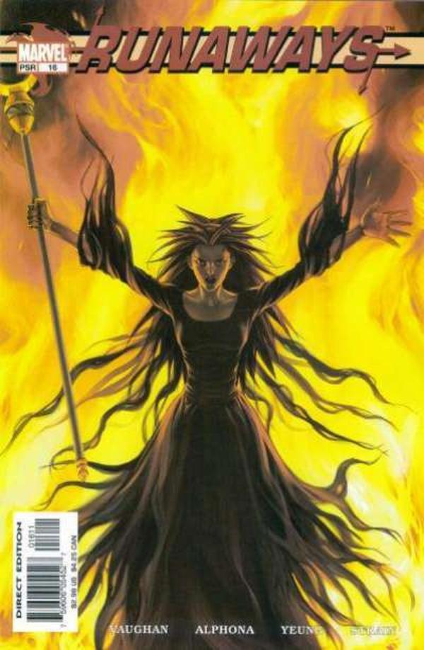 Runaways #16 cover