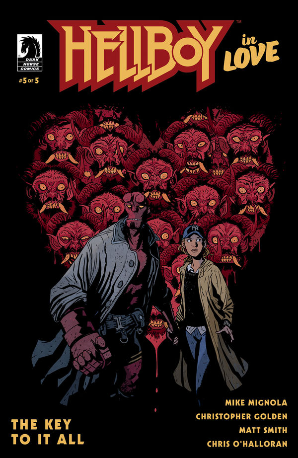 Hellboy in Love #5 cover