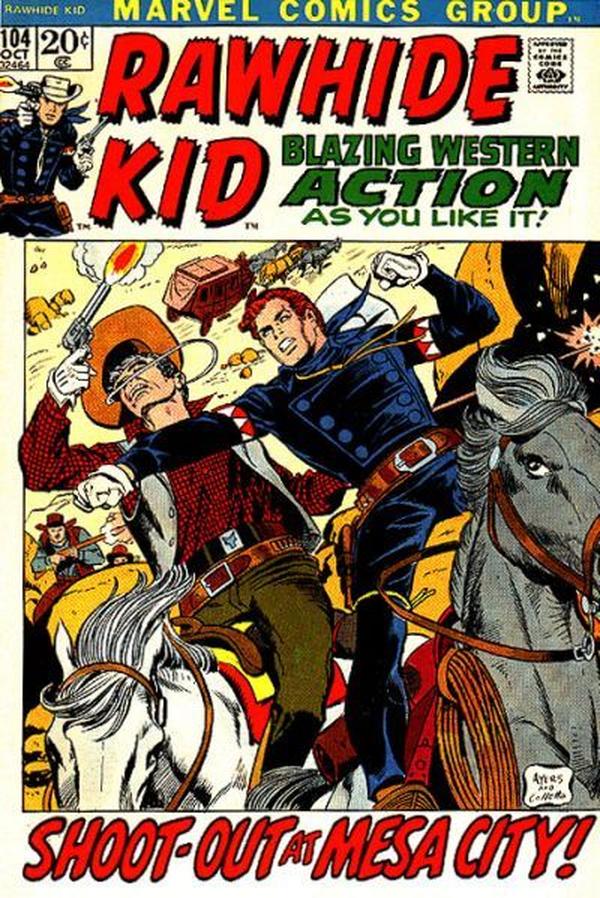 The Rawhide Kid #104 cover