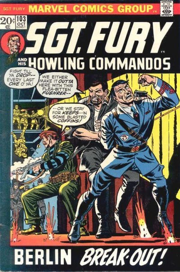 Sgt. Fury #103 cover