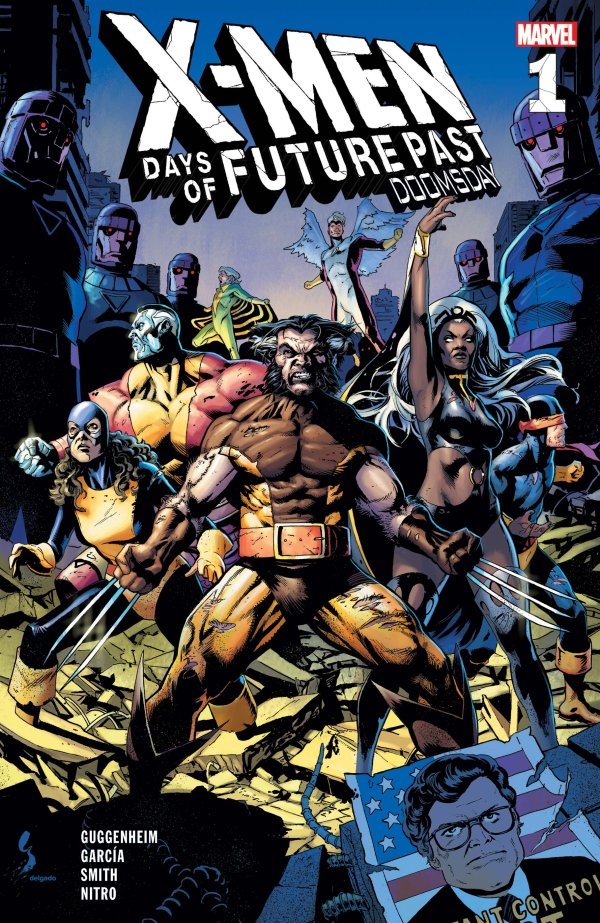 X-Men: Days of Future Past - Doomsday #1 cover