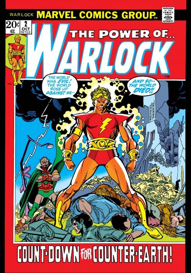 Warlock #2 cover