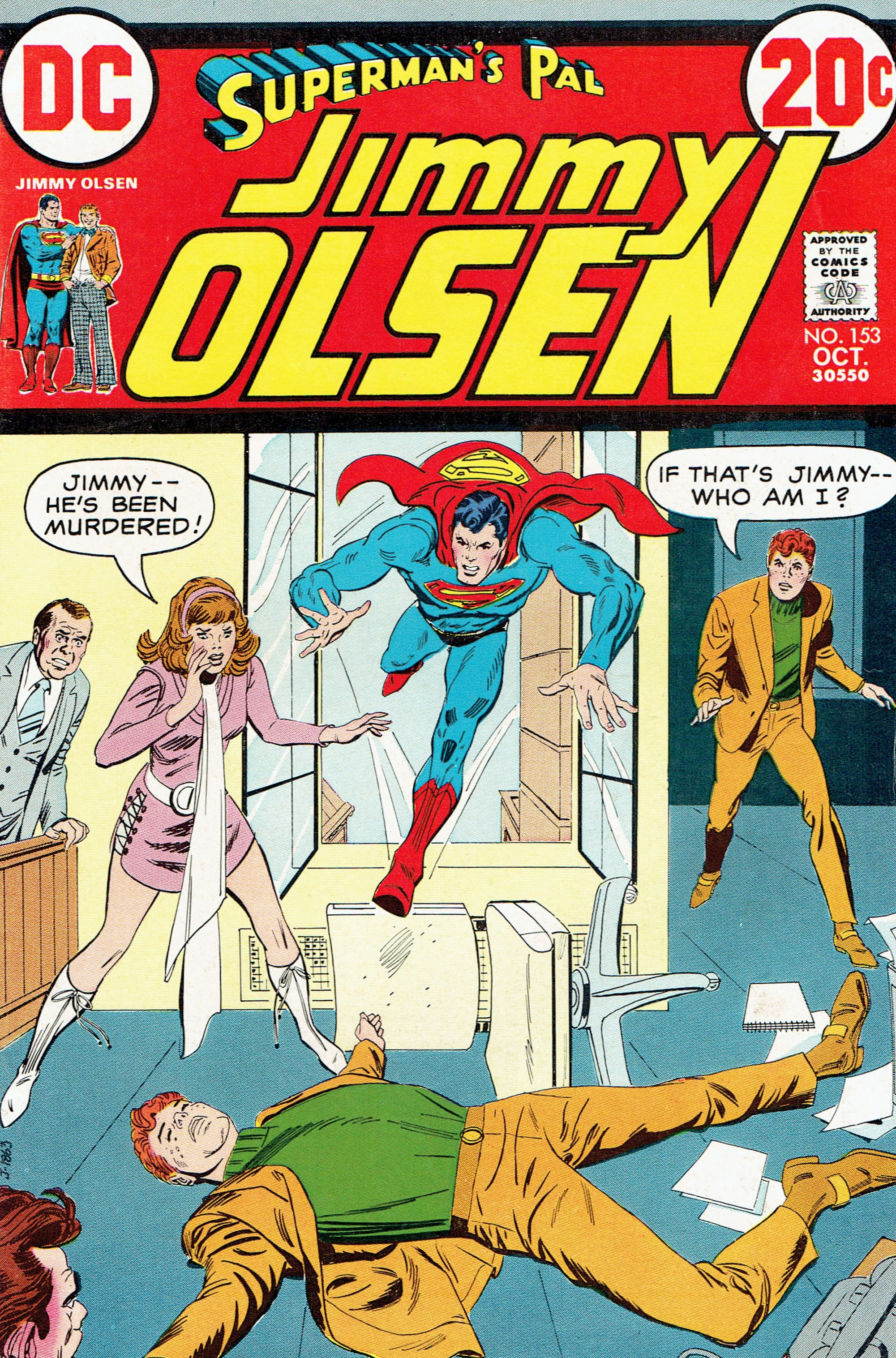 Superman's Pal, Jimmy Olsen #153 cover