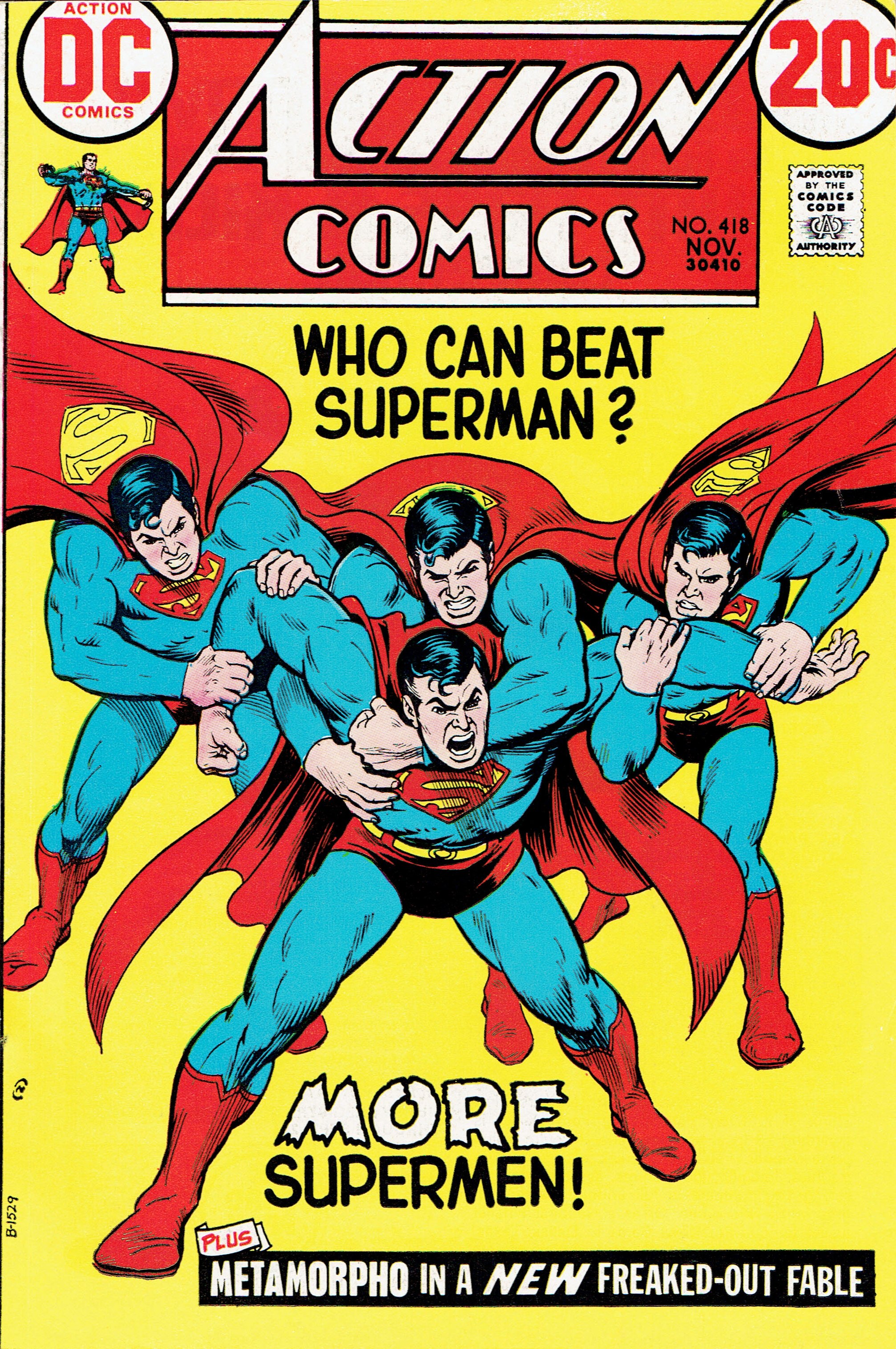 Action Comics #418 cover