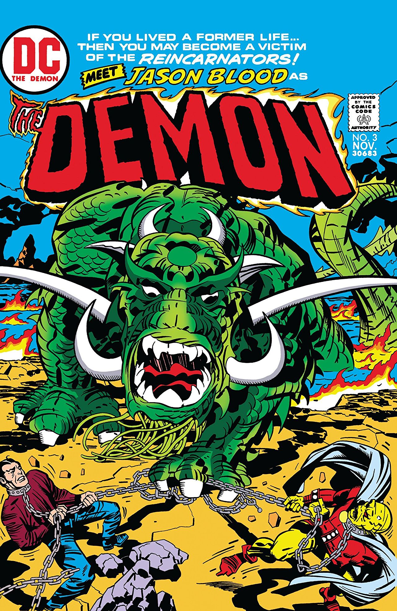 The Demon #3 cover