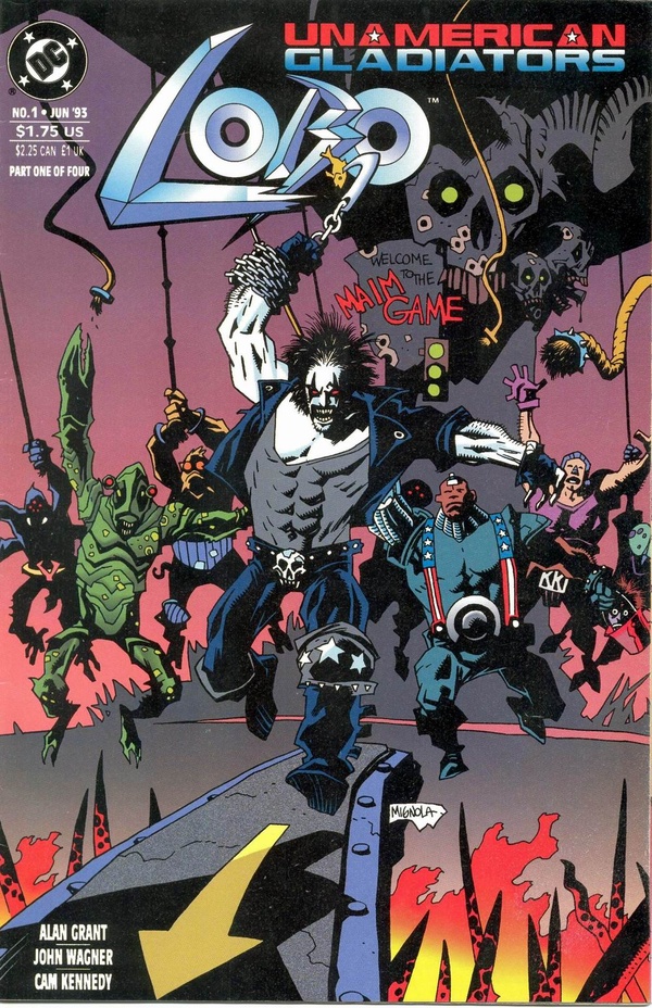 Lobo: Unamerican Gladiators #1 cover