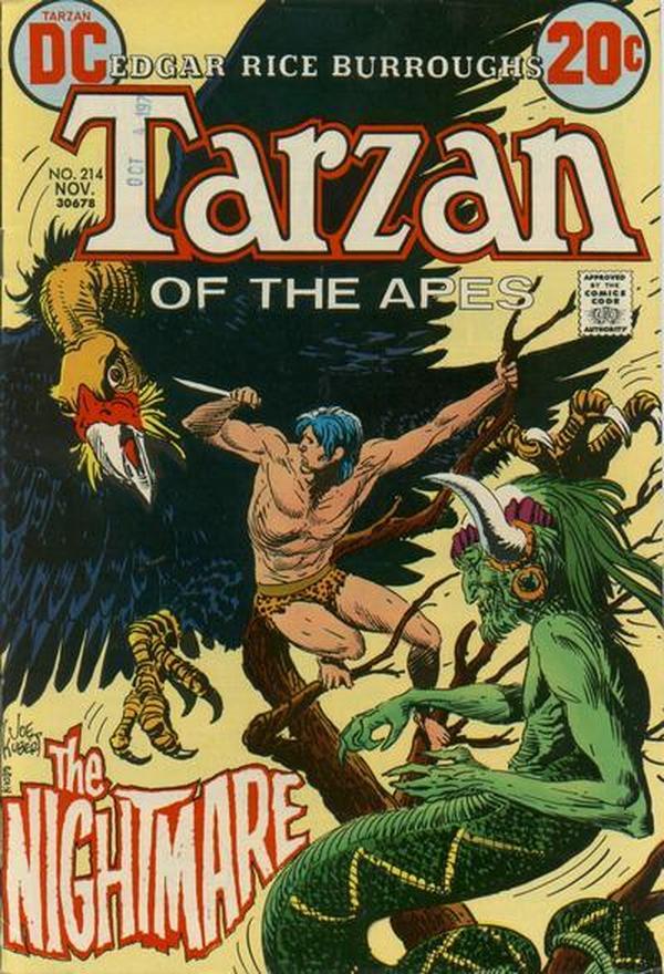 Tarzan #214 cover