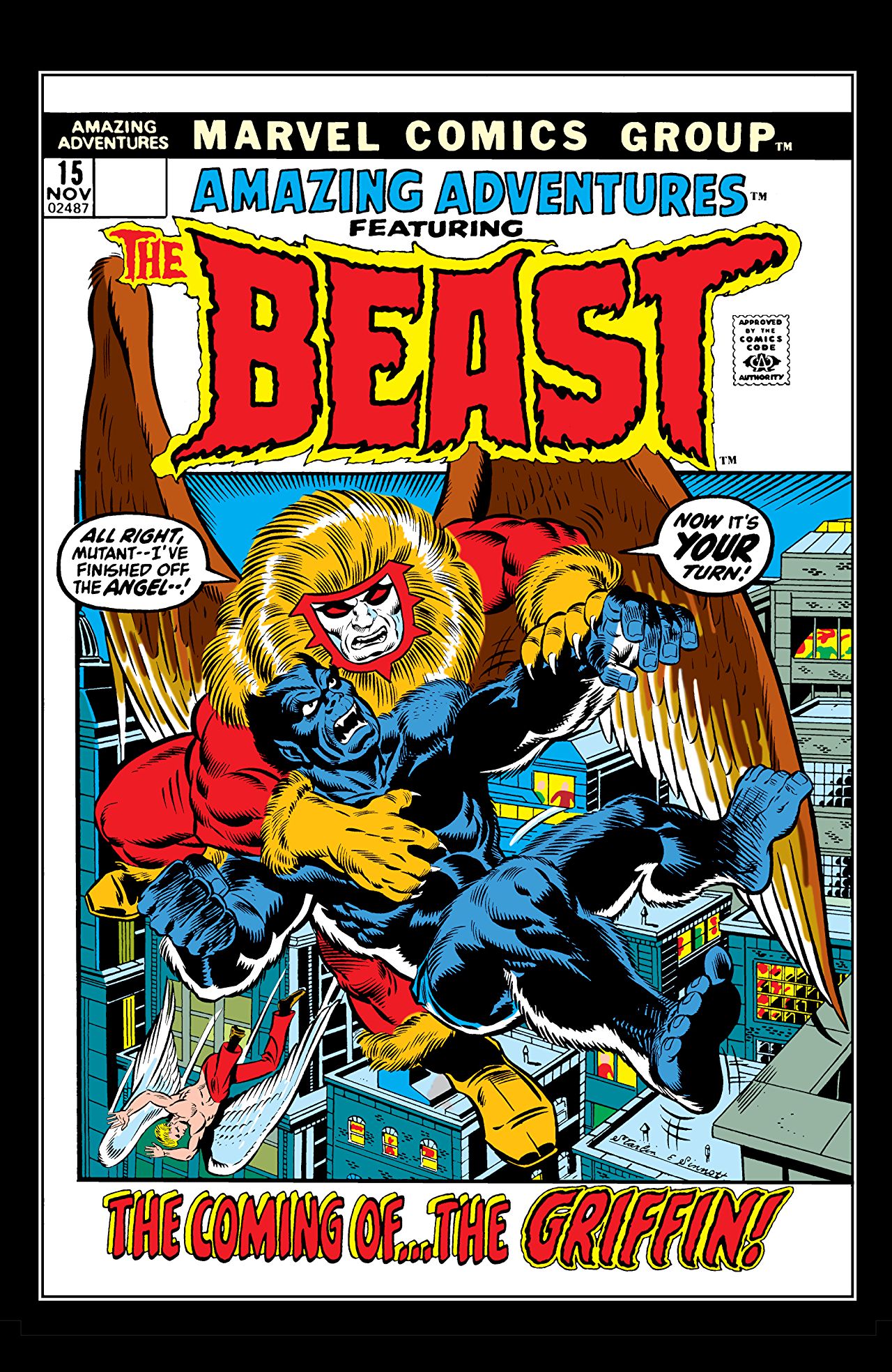 Amazing Adventures #15 cover