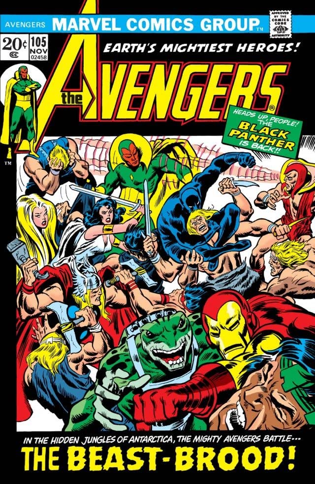 The Avengers #105