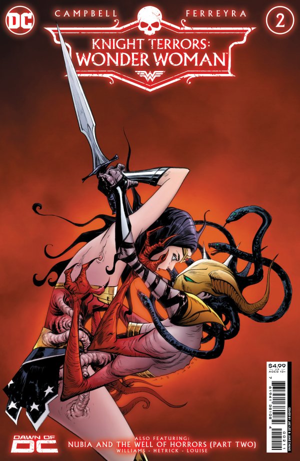 Knight Terrors: Wonder Woman #2 cover