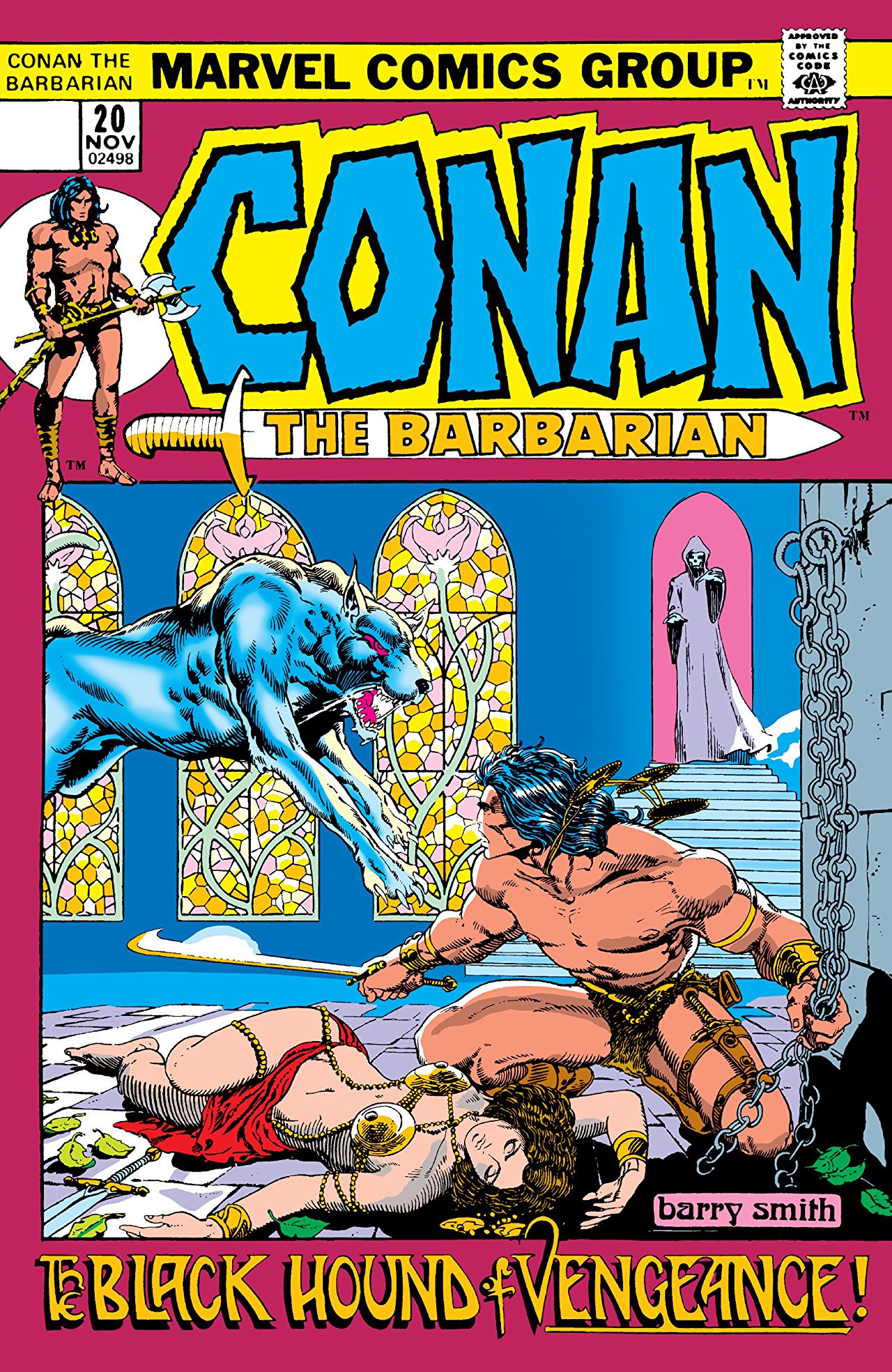 Conan the Barbarian #20 cover