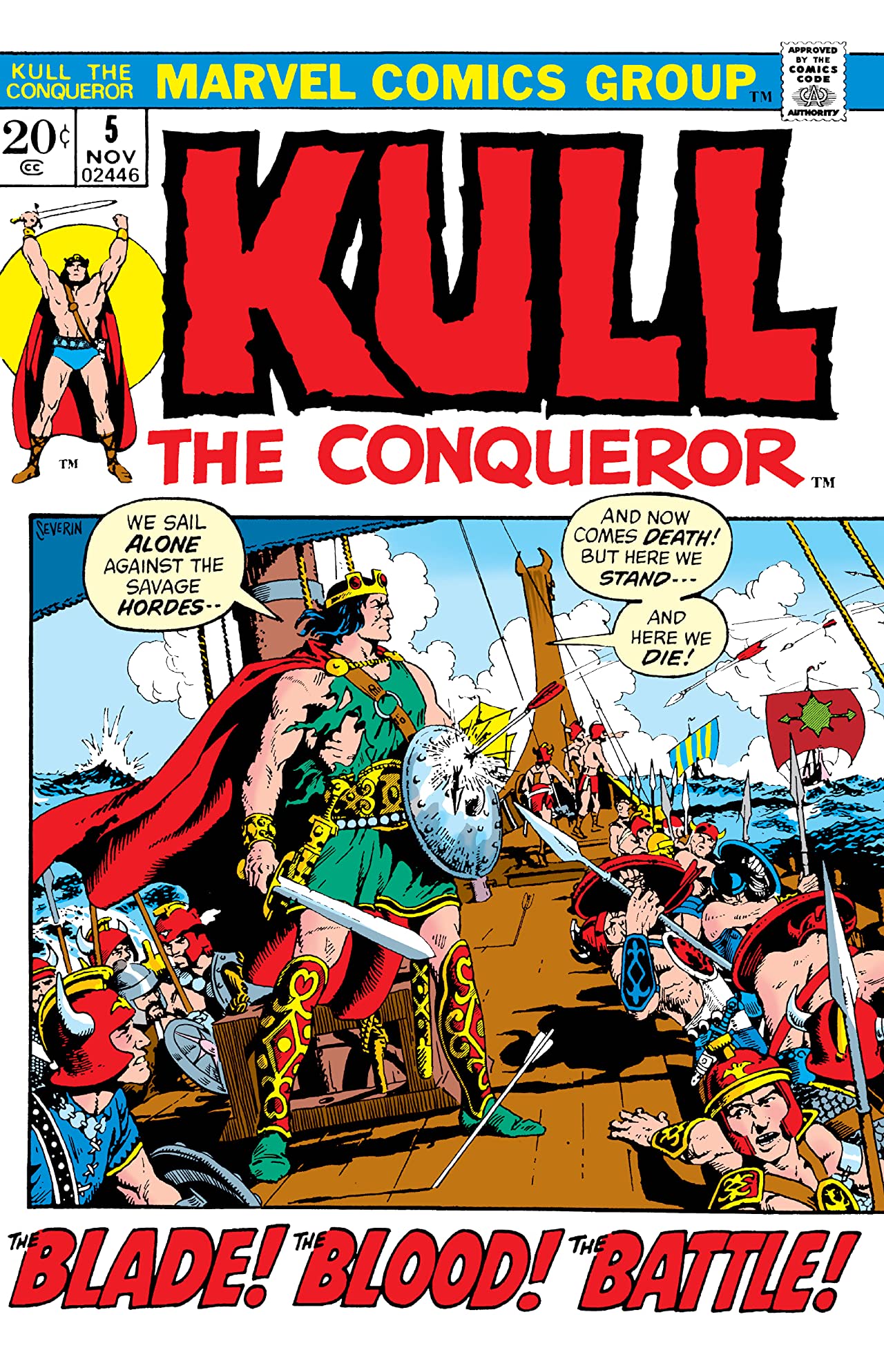 Kull, the Conqueror #5 cover