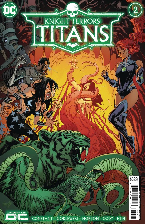 Knight Terrors: Titans #2 cover