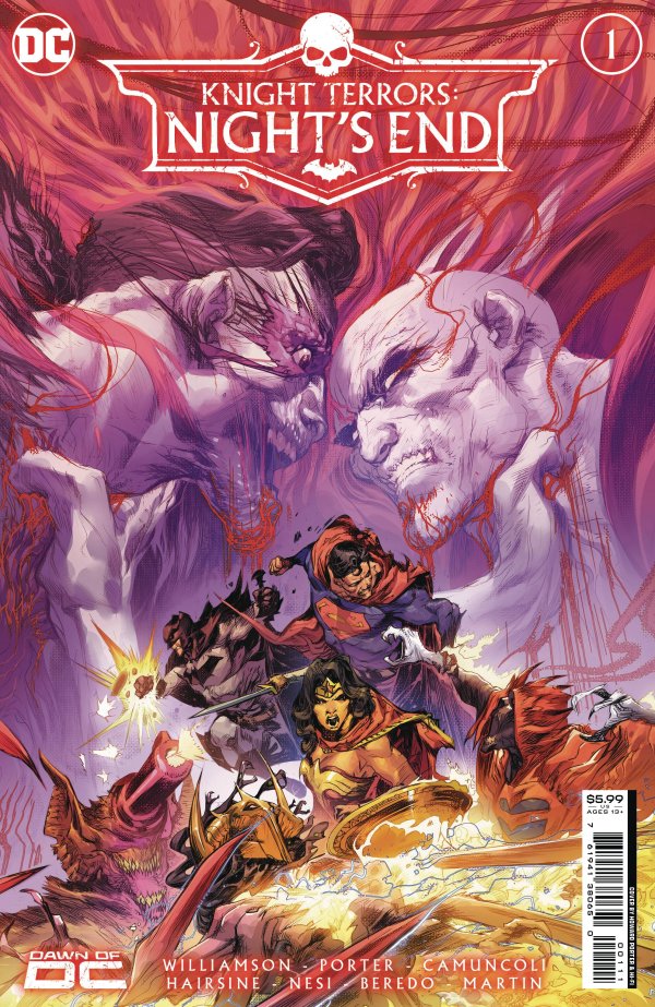 Knight Terrors: Night's End #1 cover