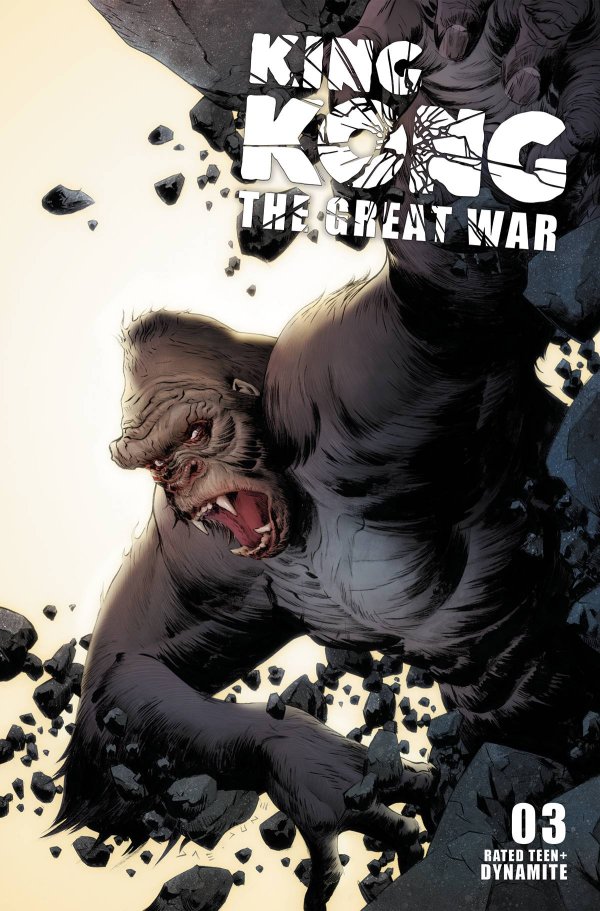 Kong: The Great War #3 cover