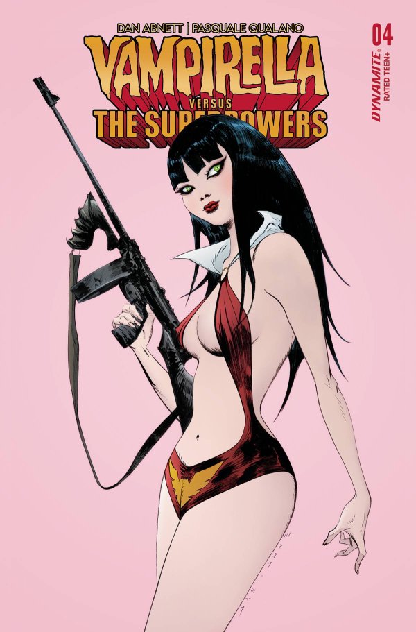 Vampirella versus the Superpowers #4 cover