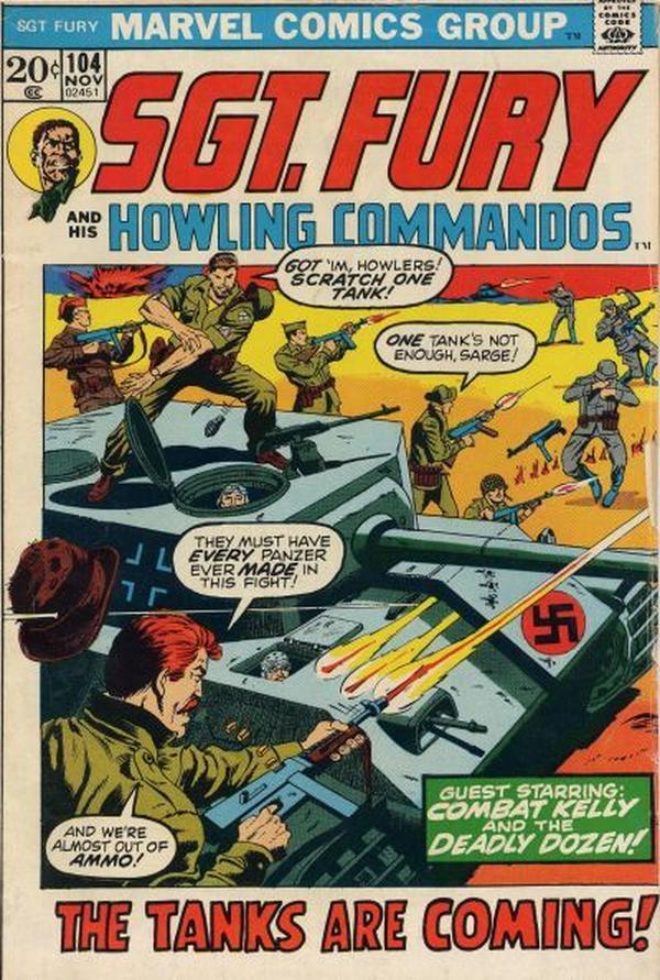 Sgt. Fury #104 cover