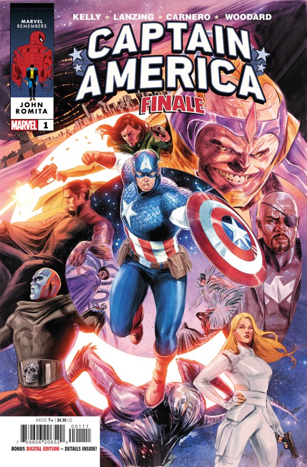 Captain America Finale #1 cover