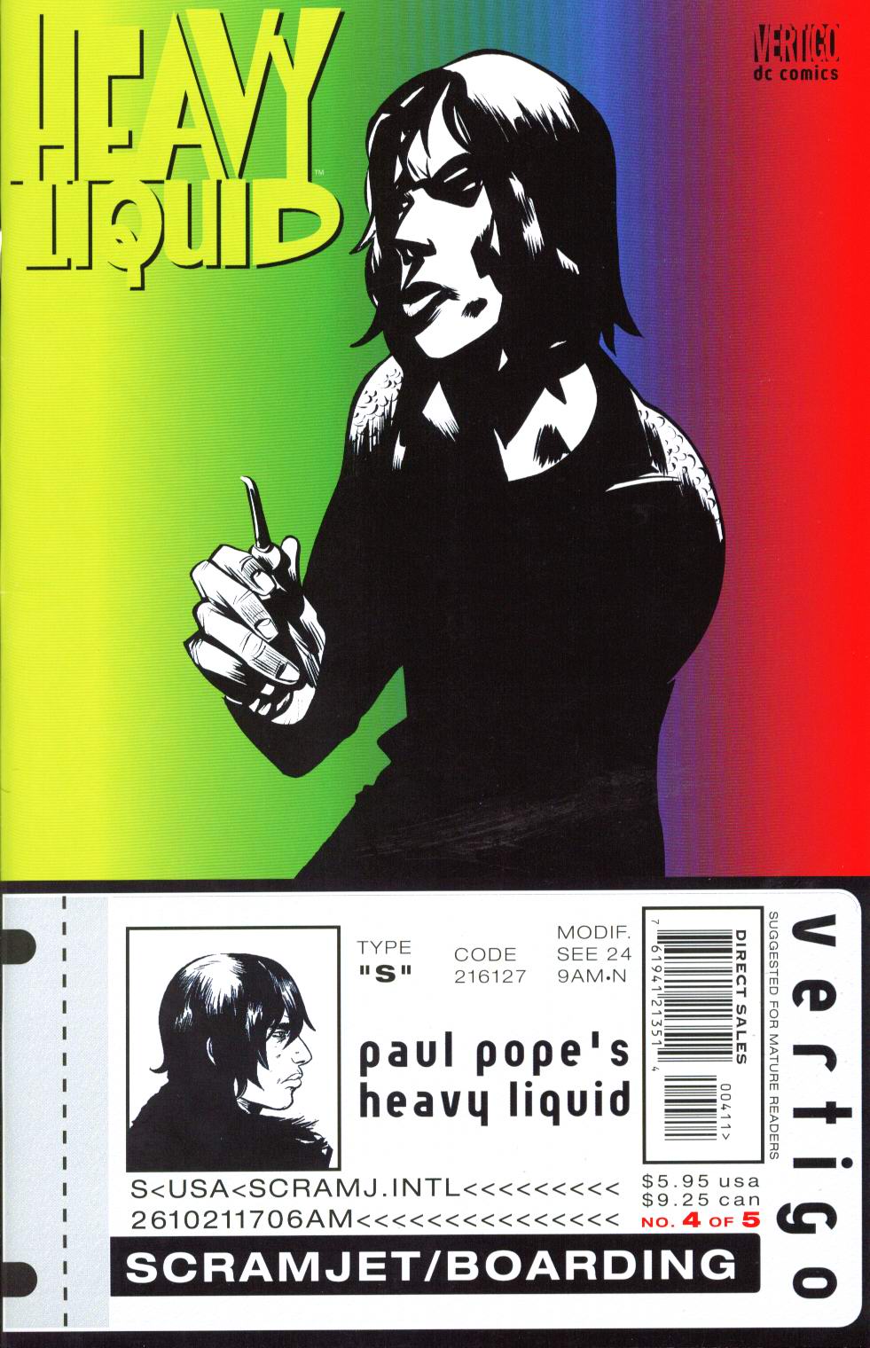 Heavy Liquid #4 cover