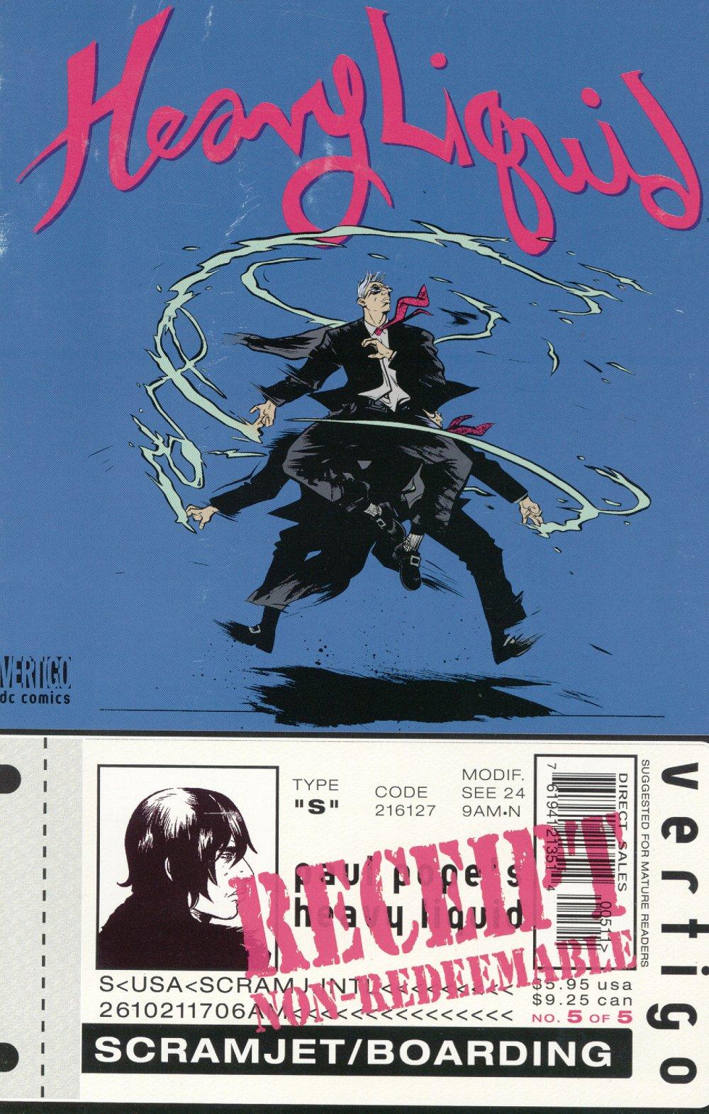 Heavy Liquid #5 cover