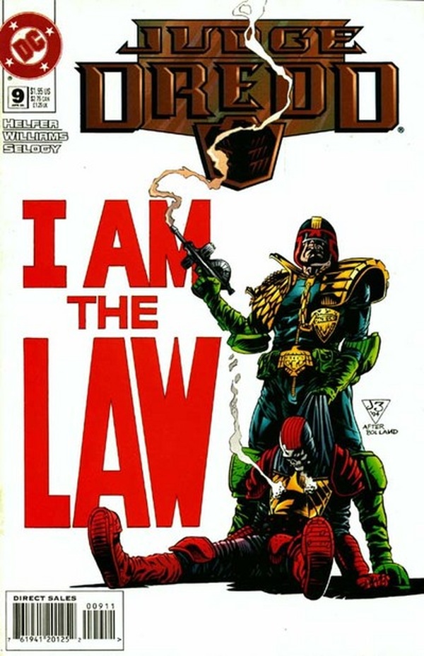 Judge Dredd #9 cover