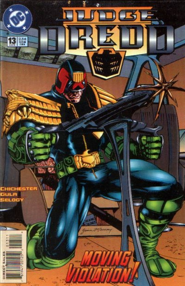 Judge Dredd #13 cover