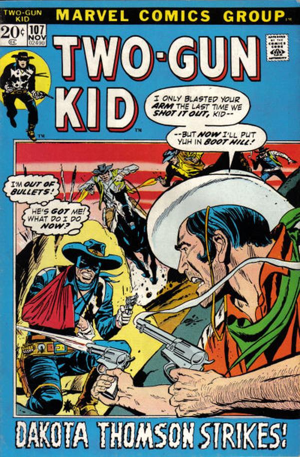 Two Gun Kid #107 cover