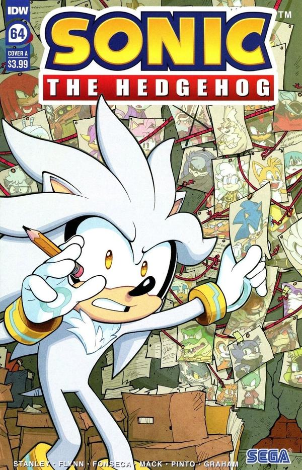 Sonic the Hedgehog #64 cover