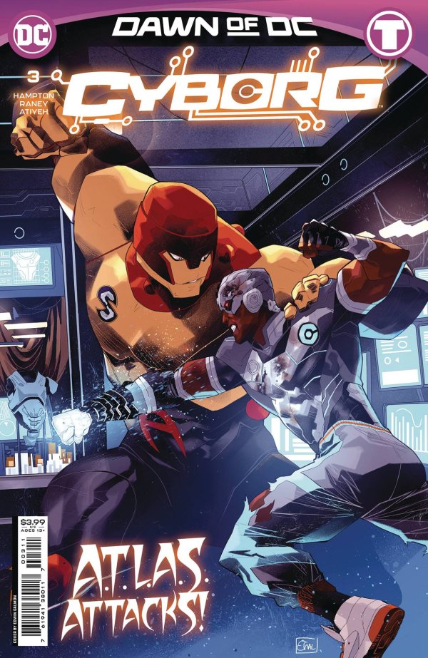 Cyborg #3 cover