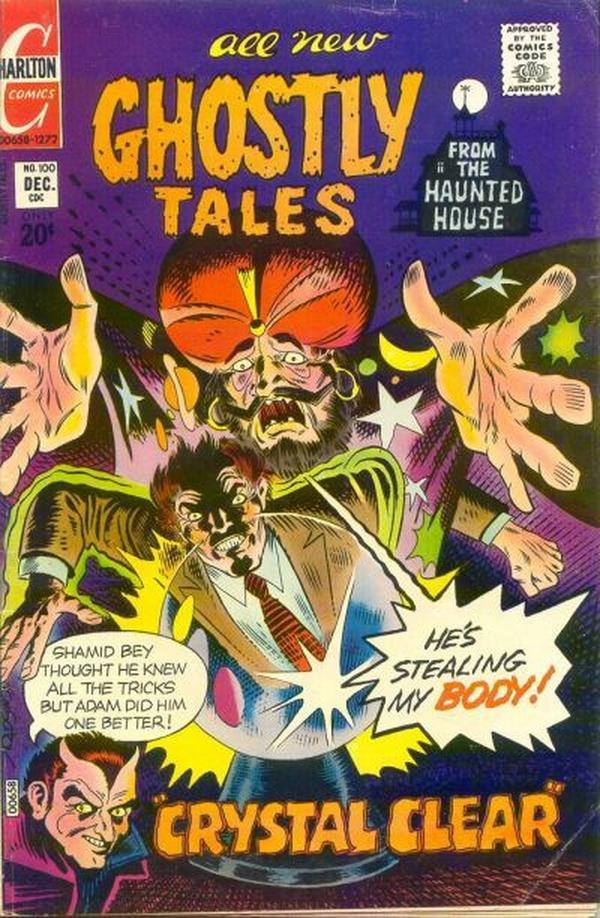 Ghostly Tales #100 cover