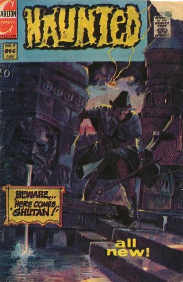 Haunted #9 cover