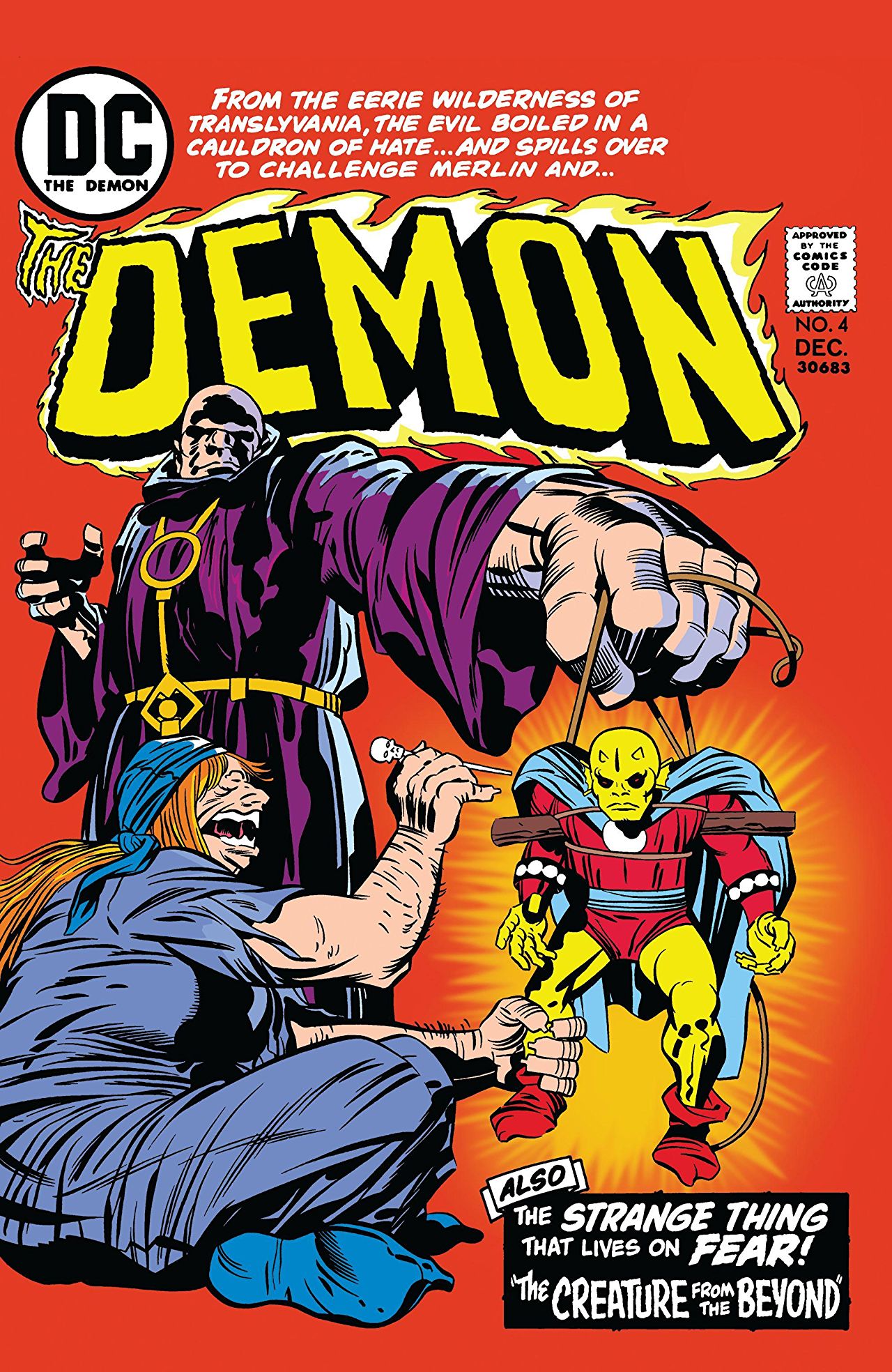 The Demon #4 cover