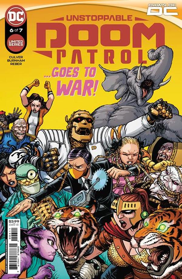 Unstoppable Doom Patrol #6 cover