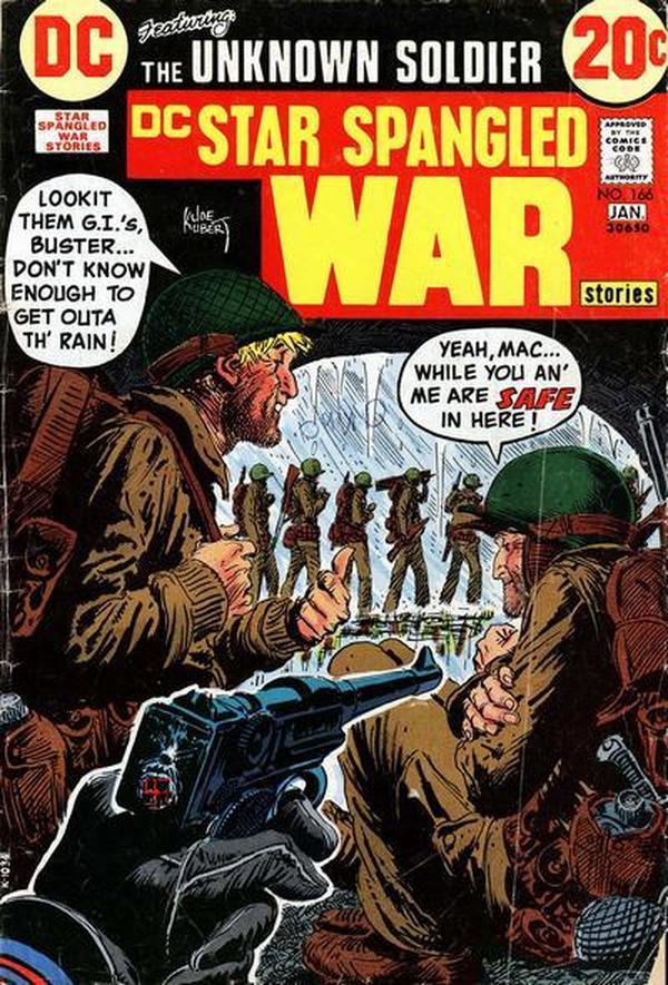 Star Spangled War Stories #166 cover