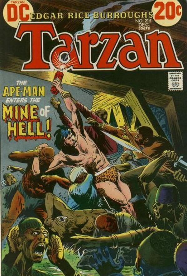 Tarzan #215 cover
