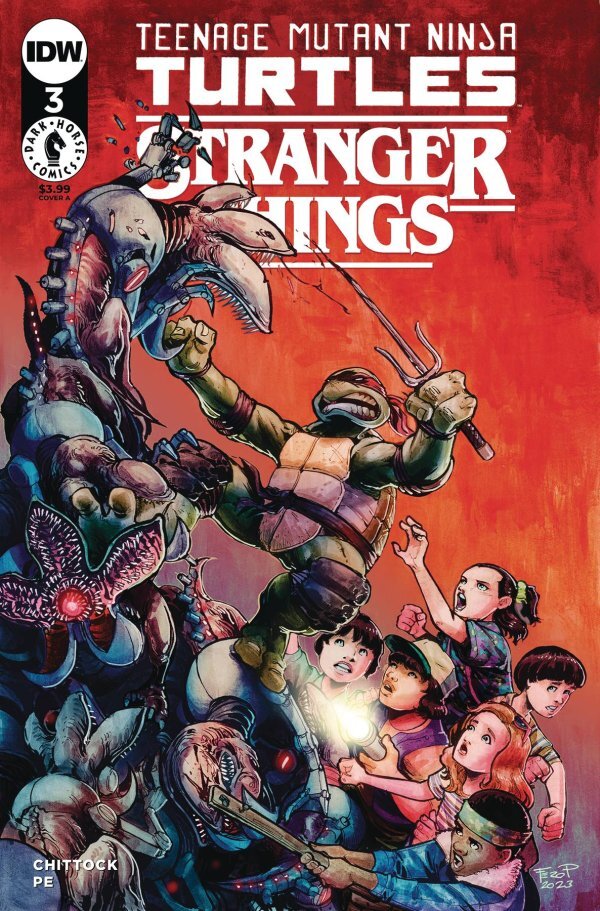 Teenage Mutant Ninja Turtles X Stranger Things #3