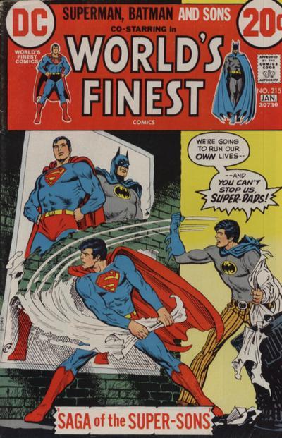 World's Finest Comics #215 cover