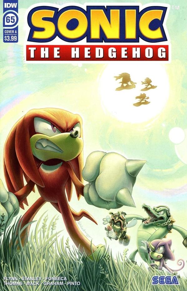 Sonic the Hedgehog #65 cover
