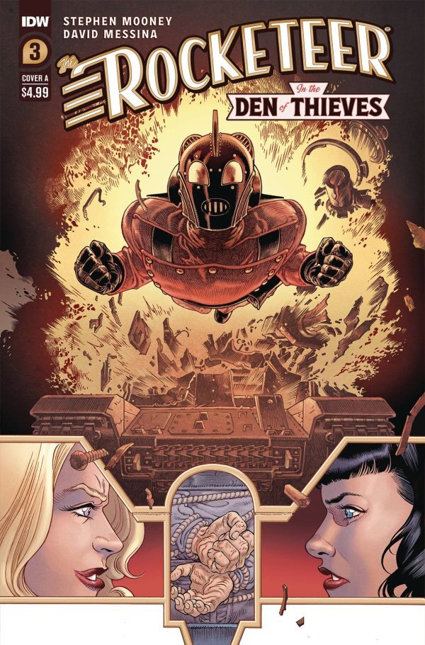 The Rocketeer: In the Den of Thieves #3 cover