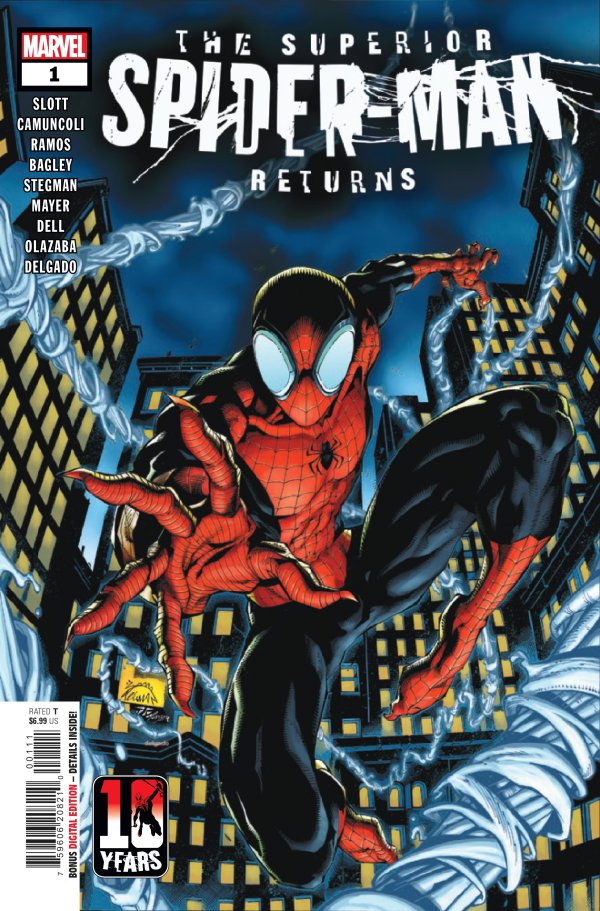 Superior Spider-Man Returns #1 cover