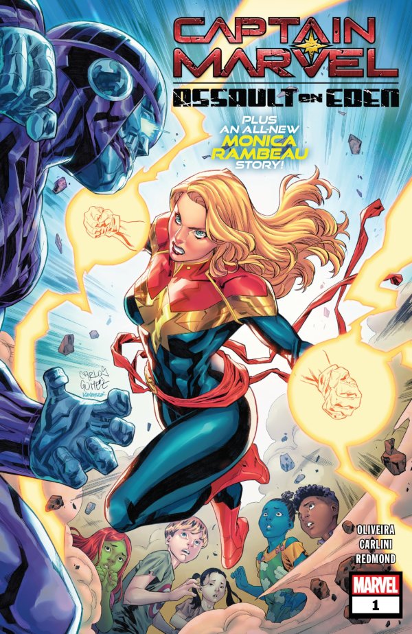 Captain Marvel: Assault on Eden #1