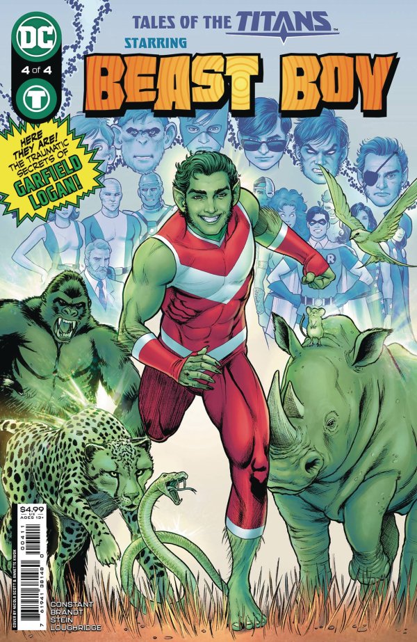 Tales of the Titans #4 cover