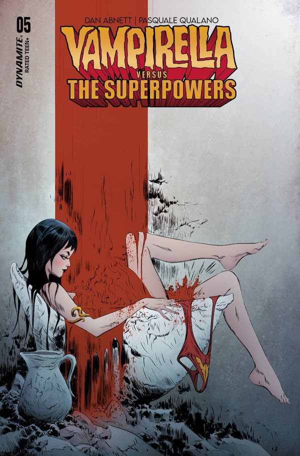 Vampirella versus the Superpowers #5 cover