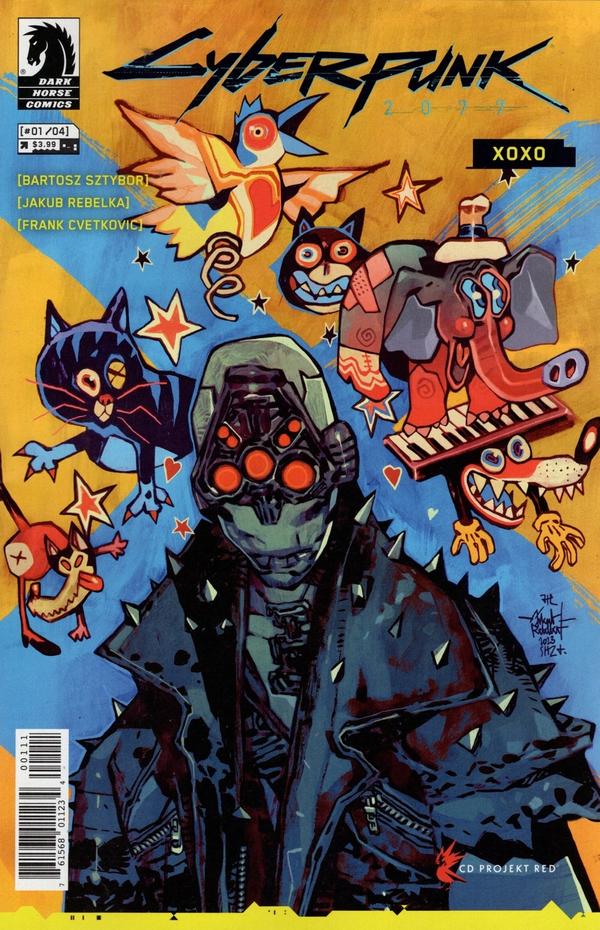 Cyberpunk 2077: XOXO #1 cover