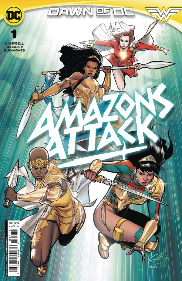 Amazons Attack #1 cover