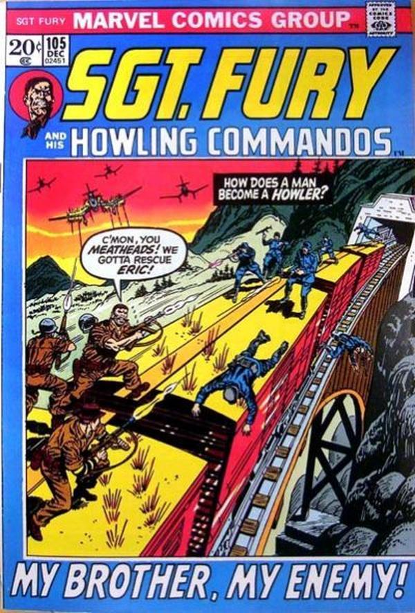 Sgt. Fury #105 cover