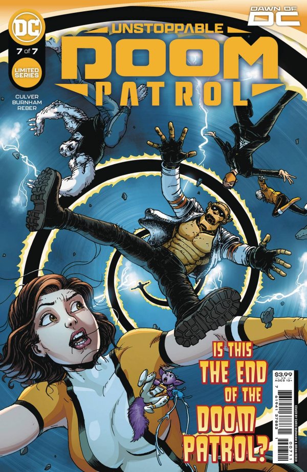 Unstoppable Doom Patrol #7 cover